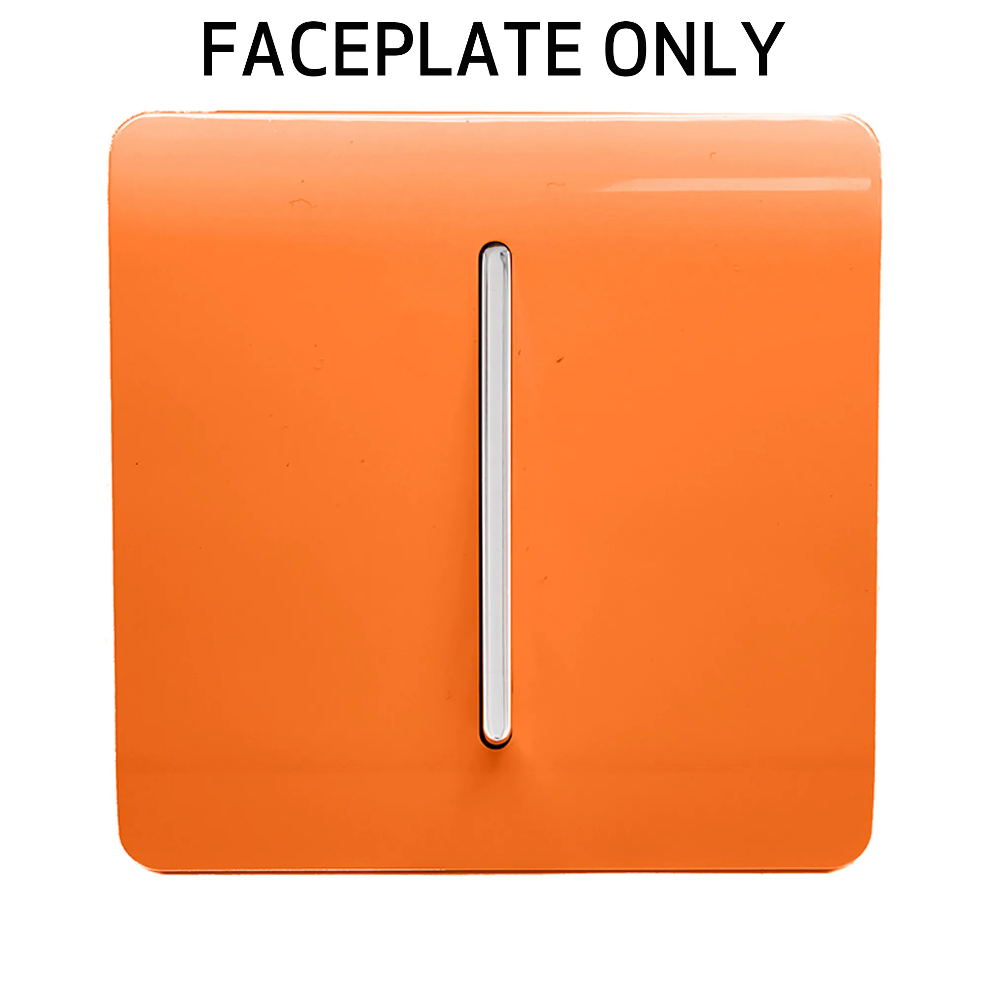 Orange Spare Plate Wiring Accessories Trendi Decorative Screwless